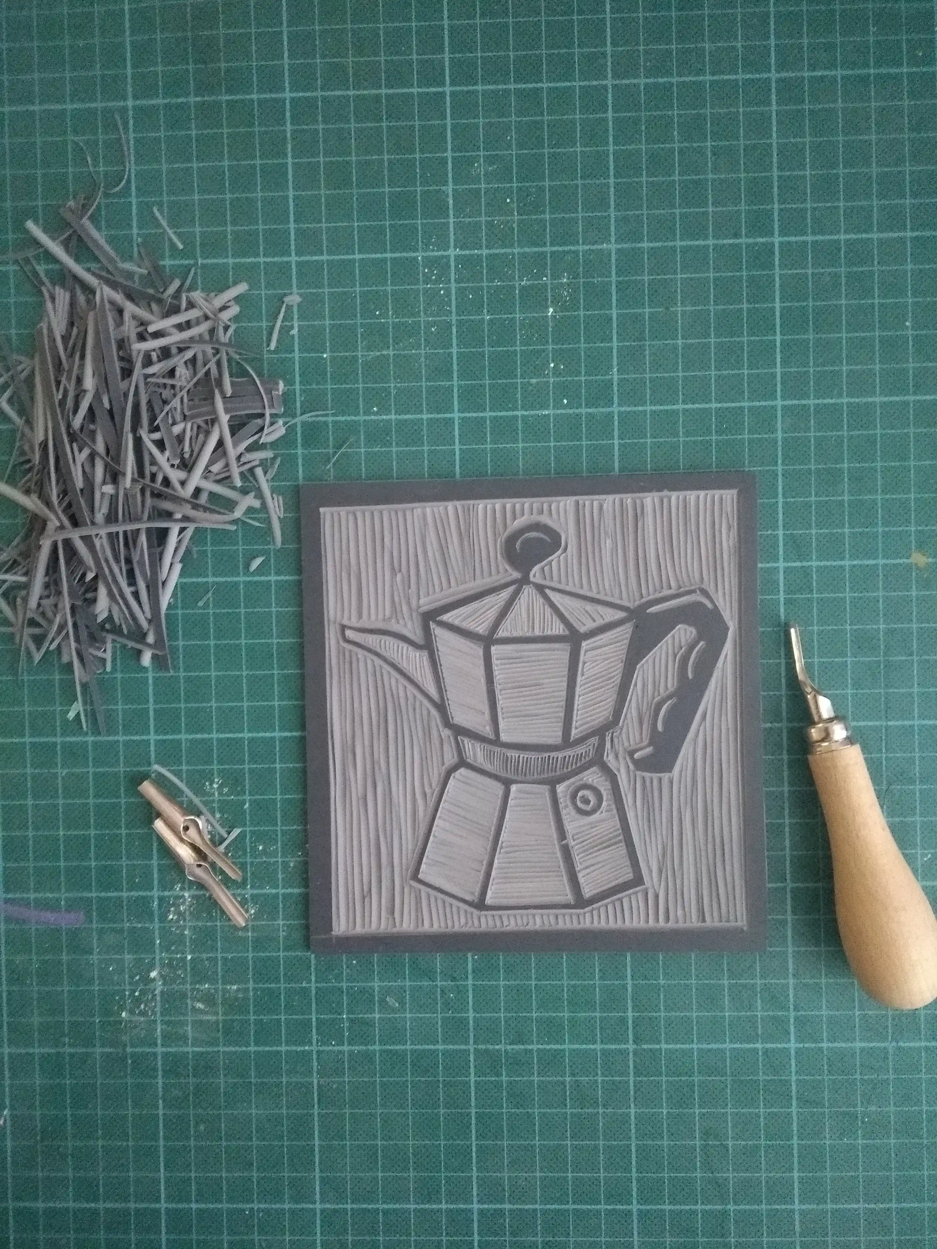Vinyl carving