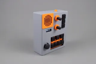 Selbstgebauter Synthesizer Audio Dingo